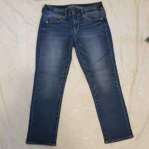 American Eagle Artist Crop Super Stretch Jeans